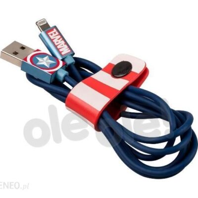 Tribe Marvel kabel lightning Mfi 120cm Captain America (CLR21601)