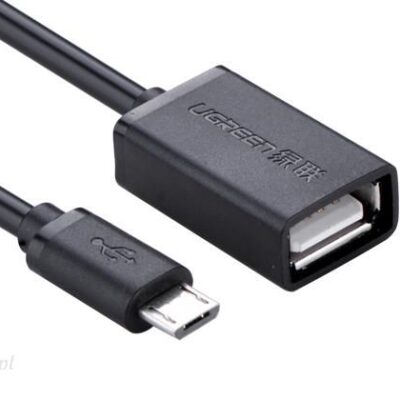 Ugreen US126 czarny Adapter Micro Usb - Usb A Otg