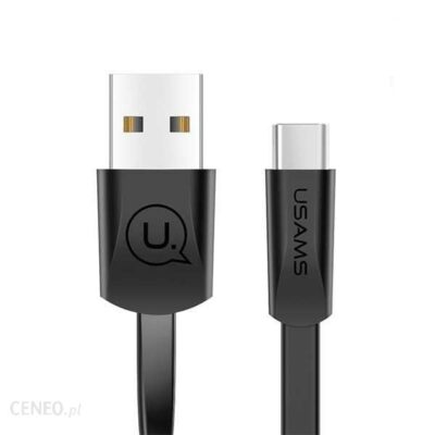 USAMS Kabel płaski U2 USB-C 0