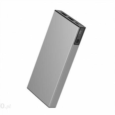 Powerbank VIGGO DESIGN 10000mAh PD 18W aluminium Srebrny