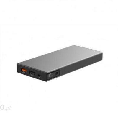 Powerbank VIGGO DESIGN 10000mAh PD 18W aluminium Szary