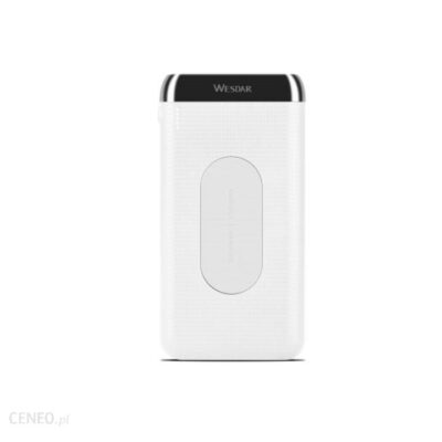 Powerbank Wesdar WS3 10000mAh Biały (M555028)