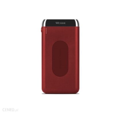 Powerbank Wesdar WS3 10000mAh Czerwony (M555028)