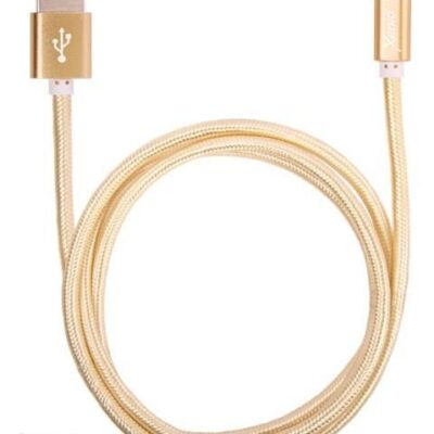 Xenic Kabel USB Lightning 1m Złoty (UMFL10GOLD)