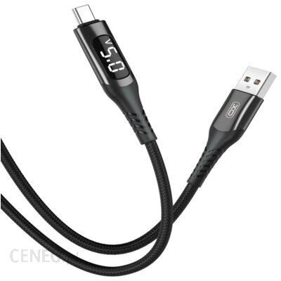 Xo Kabel USB - USB Typ C 1m Czarny (GSM105523)