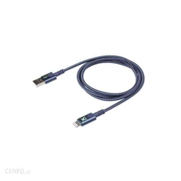 Xtorm kabel USB - Lightning 1m Niebieski (XCX2014)