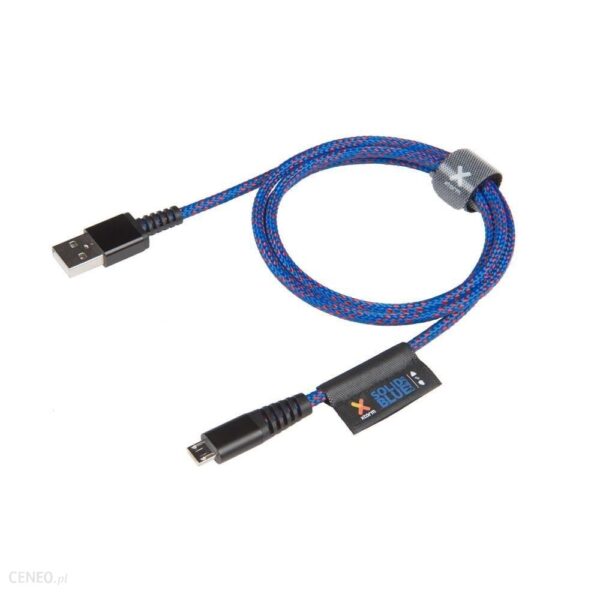 XTORM Kabel USB - microUSB Solid Blue 1m