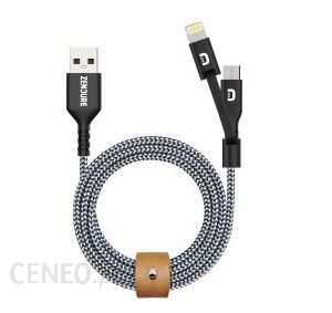 Zendure kabel USB 2-W-1 2m czarny (245740)