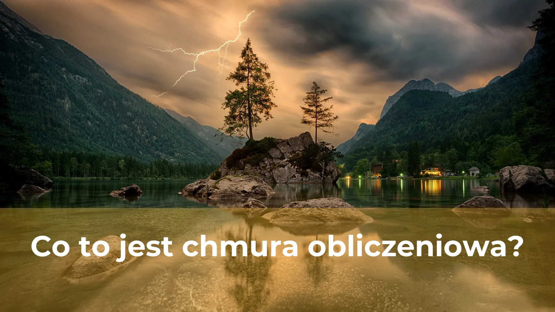 Co to jest chmura obliczeniowa