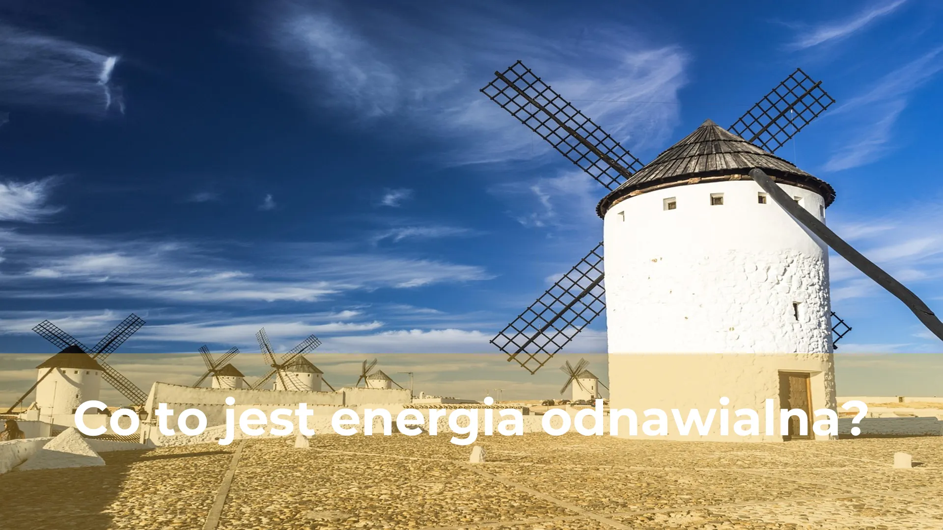 Co to jest energia odnawialna