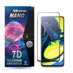 Crong 7D Nano Flexible Glass - Szkło hybrydowe 9H