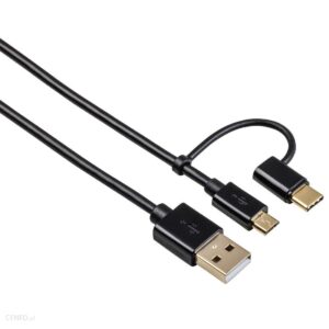 Hama Kabel microUSB B/USB-C - USB-A 1m (54512)