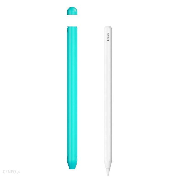 Tech-Protect Etui Anti-slip Sleeve Protective Case do Apple Pencil 2 Cyan Zielony