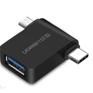 Ugreen Adapter USB 2.0 A - USB C Czarny (30453)