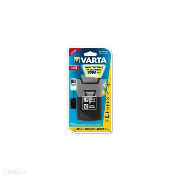 Powerbank Varta Indestructible Powerpack 6000 (57952101401)
