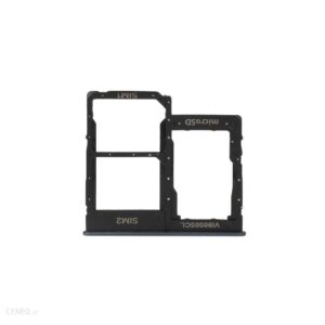 Xgsm Tacka karty SIM + Micro SD do Samsung Galaxy A40 Black