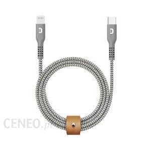 Zendure pleciony nylonowy kabel USB-C 1m szary (245745)